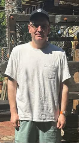 Christopher after treatment