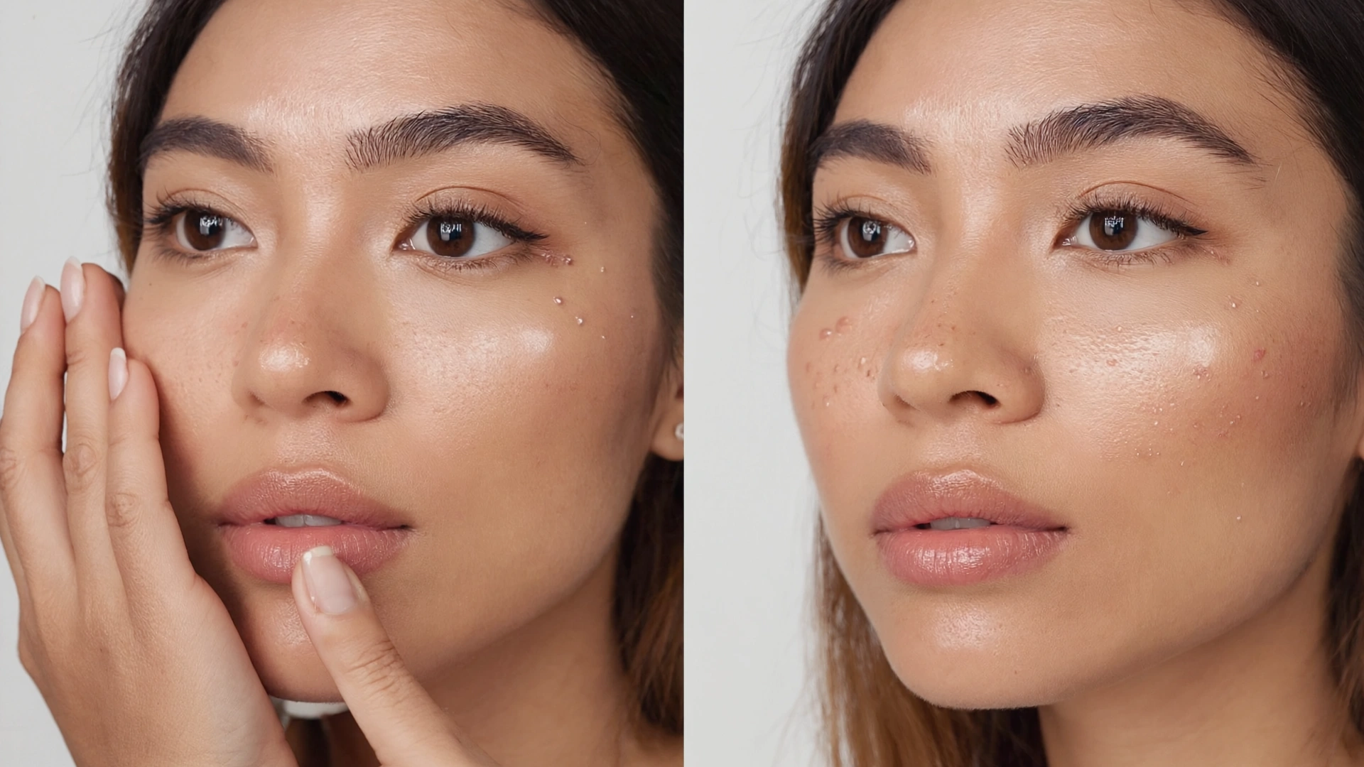 Retinol serum bottle used for anti-aging and skin tightening