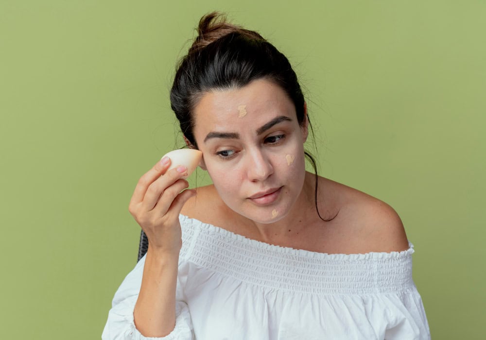 Step-by-step acne skincare routine using Differin and benzoyl peroxide
