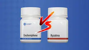 Enclomiphene citrate tablets used to stimulate natural testosterone production