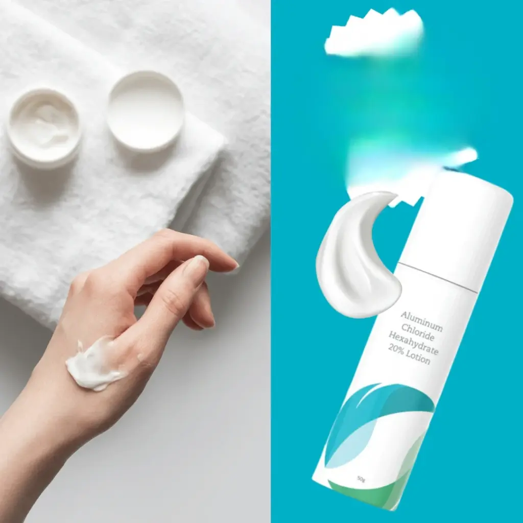 How Aluminum Chloride Works in Antiperspirants